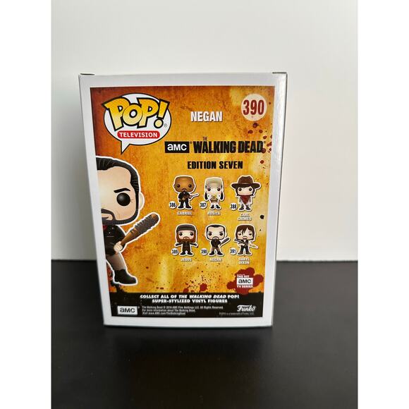 Negan #390 - Vaulted - The Walking Dead Funko Pop (Fair Condition) - Picture 3 of 9